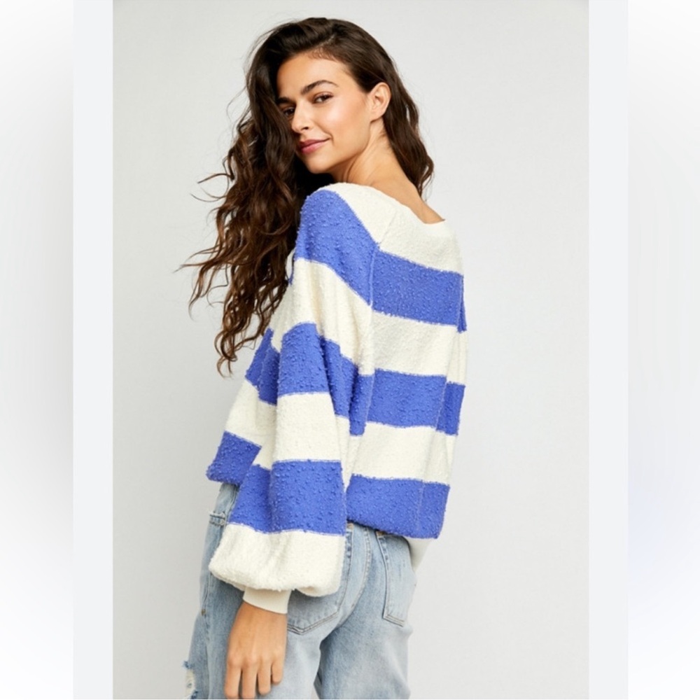 Free People found my friend stripe sweater